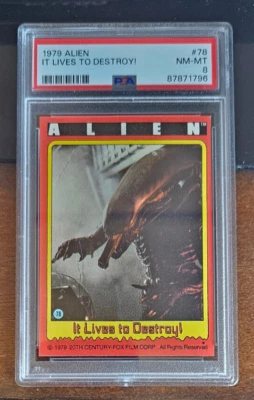 Alien # 78 1979 vive para destruir (frente alienígena) PSA 8 Foto 1 de 2