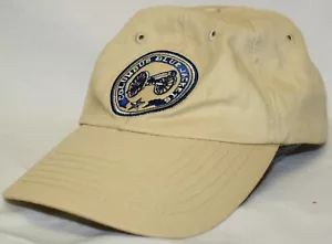 Cappello berretto Columbus blu giacche ~ CBJ cannone ricamo fibbia ottone mai indossato - Foto 1 di 5