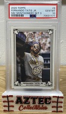 2020 Topps 582 Montgomery Club  Set 3 #8- Fernando Tatis Jr.- PSA 10 💎 Padres