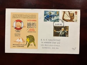 United Kingdom 1972 - Anniversaries FDC stamps set Edinburgh - Picture 1 of 1