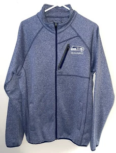 NFL Apparel Seattle Seahawks Fleece Full Zip Jacket Medium - Picture 1 of 3
