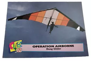 Tarjeta coleccionable Club Pro Set Operation Airborne Hang Glider #7 1992 (G8 - Imagen 1 de 2