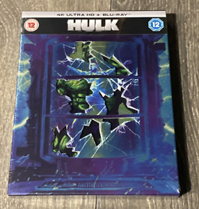 Hulk 4k 2-Discs Bluray UK Steelbook & Slipcover NEW