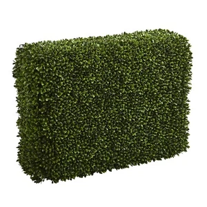 41” Boxwood Topiary Artificial Hedge Privacy Fence UV Indoor/Outdoor.Retail $564 - Picture 1 of 3