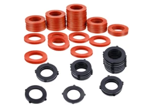 Garden Hose Washer Heavy Duty Rubber Washer Seals Fit All Standard 3/4 Inch Gard - Picture 1 of 4