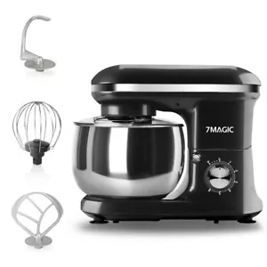 Küchenmaschine 3in1 Rührmaschine Teigmaschine Knetmaschine StandMixer 6 Stufen - Bild 1 von 9