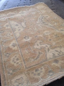 Oriental Area Rug Chobi Peshawar Transitional 2'x3' Woven Two Tones wool Knoted - Picture 1 of 4