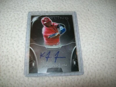 2013 BOWMAN STERLING RC KEVIN FRANKLIN AUTO SIGNED #BSAP-KF CINCINNATI REDS - Image 1 of 2