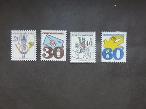 Tschechoslowakei 1974 Mi-Nr. CS 2228x - 2231x Postal Service komplett gestempelt - Imagen 1 de 2