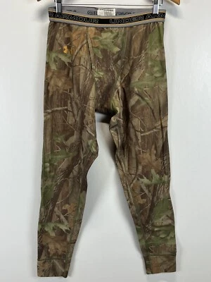 Mens Under Armour Scent Control Base Layer Pants Sz M? VGUC Hunting Outdoors - Image 1 of 4