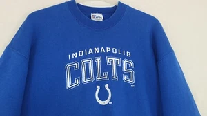 VTG 90s Pro Player Indianapolis Colts Embroidered Crewneck Sweatshirt Sz XXL - Picture 1 of 4
