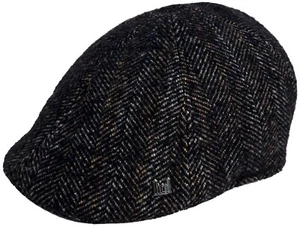 Headchange Econo Wool 6 Panel Ivy Cap Herringbone Scally Newsboy Driver Duck Hat - Picture 1 of 12