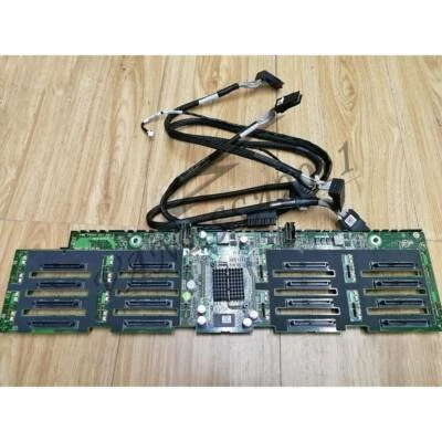 1PCS Used Dell R910 16 X 2.5" Slot Hard Drive Backplane J565K 0J565K With Cable - Image 1 of 3