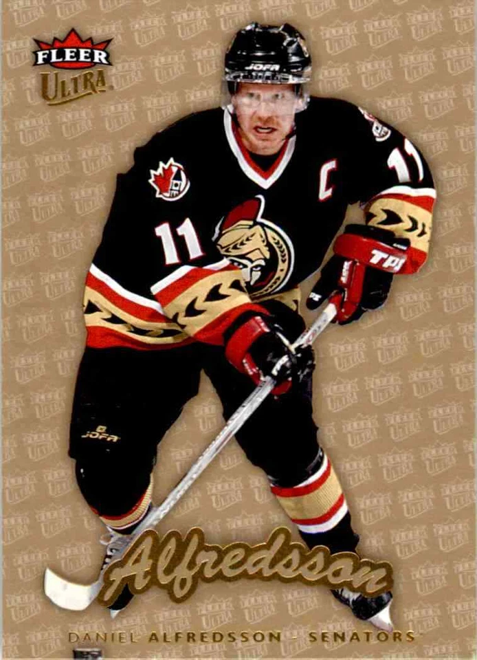 2006-07 Fleer Ultra Gold Medallion Daniel Alfredsson #137 - Image 1 of 2