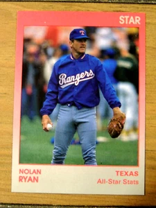 NOLAN RYAN 1991' STAR CO. TEXAS RANGERS CARD #5 HOF LEGEND - Picture 1 of 1