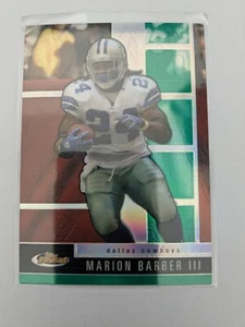 2008 Topps Finest #25 MARION BARBER III green refractor xfractor /299 🏈 - Bild 1 von 2
