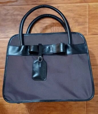 Equipaje Joy Mangano, Bolsa de viaje negra con compartimentos para llevar durante la noche Foto 1 de 4