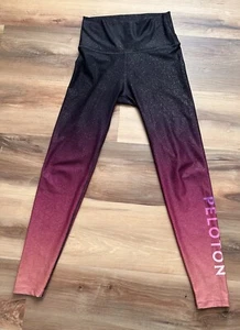 Peloton x WITH Sunrise Fade Sparkle High Waist Leggings Small - Picture 1 of 8