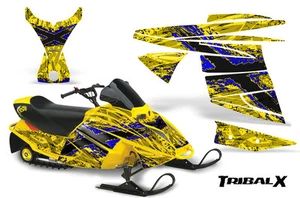 SKI-DOO MINI Z MINIZ SNOWMOBILE SLED GRAPHICS KIT WRAP DECALS CREATORX TXBLY - Picture 1 of 1