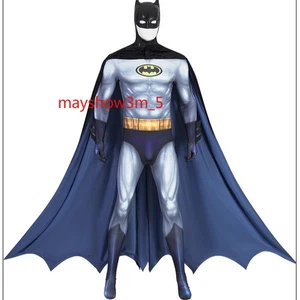 Hombre Batman La Serie Animada Disfraz Juegos con disfraces Hombres Halloween Body Mono - Imagen 1 de 21