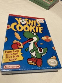 NIB Sealed Yoshi's Cookie (Nintendo NES, 1993) CIB Complete in Original Box