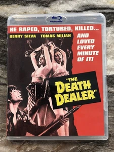 Death Dealer 1974 Code Red Blu-ray Euro Crime Henry Silva Tomas Milian Like New - Imagen 1 de 7