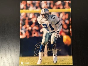 Deion Sanders Autographed/Signed Dallas Cowboys 8x10 Photo In-Person Gold Pen - Picture 1 of 3
