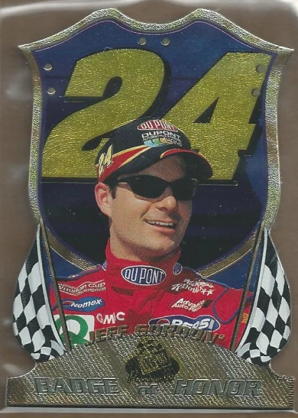 1999 Press Pass Premium Badge of Honor #BH10 Jeff Gordon RAC - Image 1 of 1