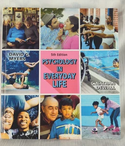 Psychology in Everyday Life High School Hardcover By Myers, David 9781319256852 - Picture 1 of 17