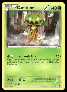 Pokemon Tcg Carnivine #5 Pokemon Legendary Treasures LP - Picture 1 of 2
