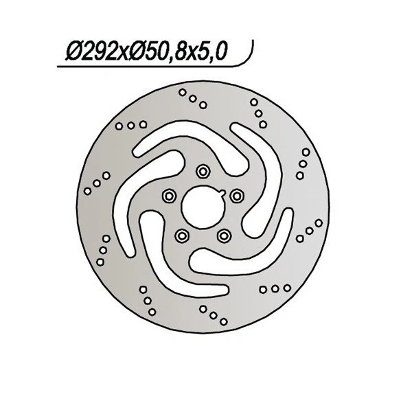 FRONT BRAKE DISC HARLEY DAVIDSON ALL SOFTAIL MODELS 0 1985 659740 #20 - Image 1 of 1