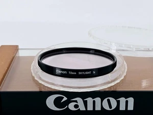 🌸[Near MINT] Canon 72mm Skylight 1x Filter Genuine for FD EF Lens from Japan - Picture 1 of 13