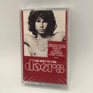 The Doors Best Of Cassette Tape RARE Hype Sticker digalog Morrison SEALED NOS - Picture 1 of 11