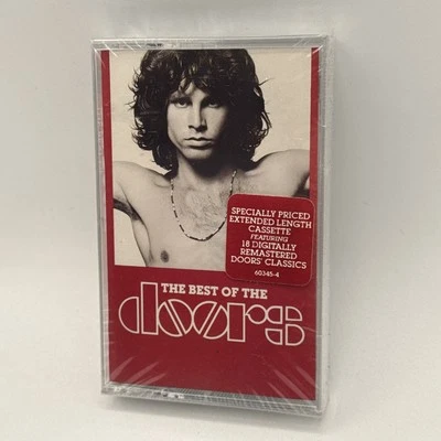 The Doors Best Of Cassette Tape RARE Hype Sticker digalog Morrison SEALED NOS Foto 1 de 4