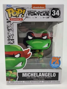 Miguel Ángel 34 Tortugas Ninja Adolescentes Mutantes Funko Pop! Figura Vinilo Comics NUEVA - Imagen 1 de 6
