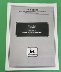 John Deere 54 pulgadas cortacésped cubierta manual de operador OMM142639 para SN-010001- - Imagen 1 de 15