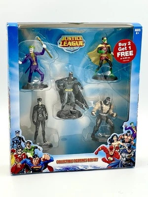 DC Comics JUSTICE LEAGUE Collectible Figurines Box Set Walgreens Exclusive 2013 - Image 1 of 3