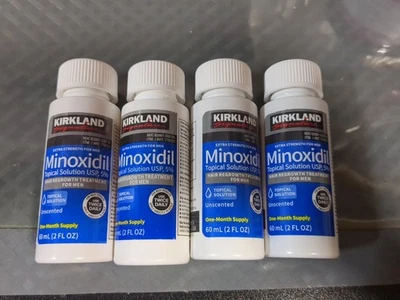4 Bottles Minoxidil 5% Hair Regrowth Treatment Foam 4 Month Supply Exp 2/26 - Image 1 of 3