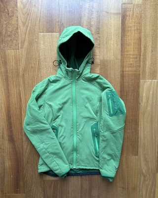 Chaqueta polar Arc’teryx Hyllus para mujer con logotipo verde cremallera esquí aire libre mediana  Foto 1 de 4
