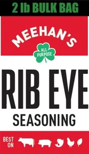 Meehan's Rib Eye Seasoning, 2 Pound Bulk Package - Picture 1 of 1