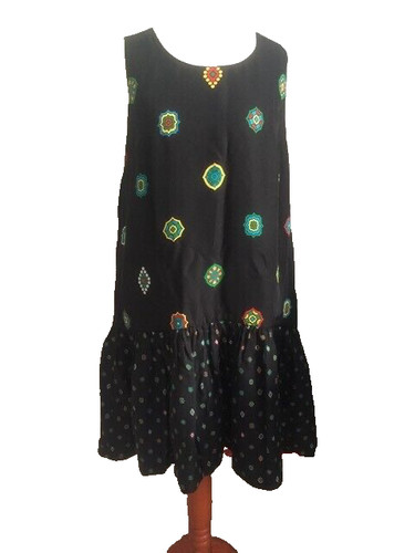 KENZO X H&M abito seta reversible dress silk EUR taglia 40 size US 10 UK 14