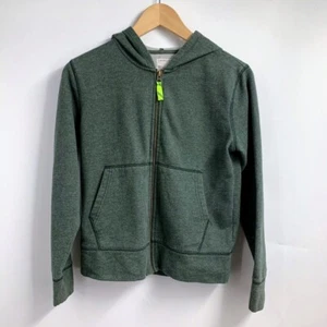 Crewcuts Boys Full Zip Cotton Fleece Long Sleeve Hooded Sweatshirt Size 12 - Picture 1 of 12