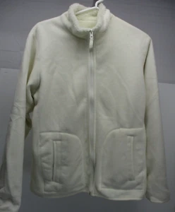 Chaqueta de lana reversible blanca Sierra - talla GRANDE para mujer - Imagen 1 de 11