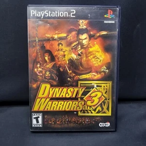 Dynasty Warriors 3 (Sony PlayStation 2, 2001) PS2 Classic Game - No Manual - Picture 1 of 3
