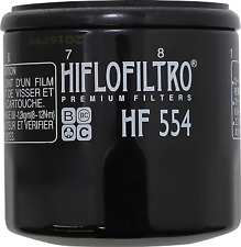 HIFLO HF554 OIL FILTER SPIN-ON PAPER GLOSSY BLACK MV AGUSTA F4 1000 S 1+1 2005