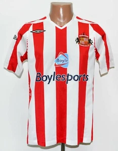 SUNDERLAND 2007/2008 HOME FOOTBALL SHIRT JERSEY UMBRO S - Picture 1 of 8