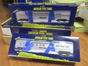 Amer Flyer 6-48975 PRR streamlined passenger cars x 2 (6/25/23) - Picture 1 of 3