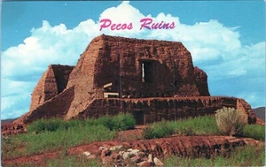 Pecos Ruins Pecos State Monument New Mexico Postcard Unposted - Picture 1 of 2