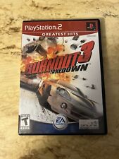 Burnout 3 Takedown Sony Playstation 2 PS2 With Manual