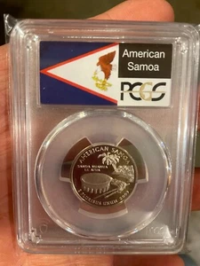 2009 S AMERICAN SAMOA TERRITORIES PR-70 QUARTER - Picture 1 of 20